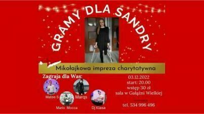 Zdjęcie do GRAMY DLA SANDRY