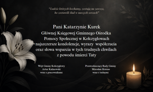 Zdjęcie do Kondolencje 