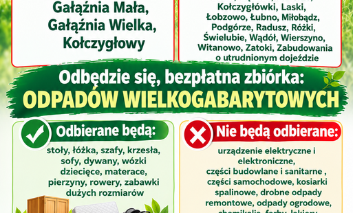 Zdjęcie do Zbi&oacute;rka odpad&oacute;w wielkogabarytowych